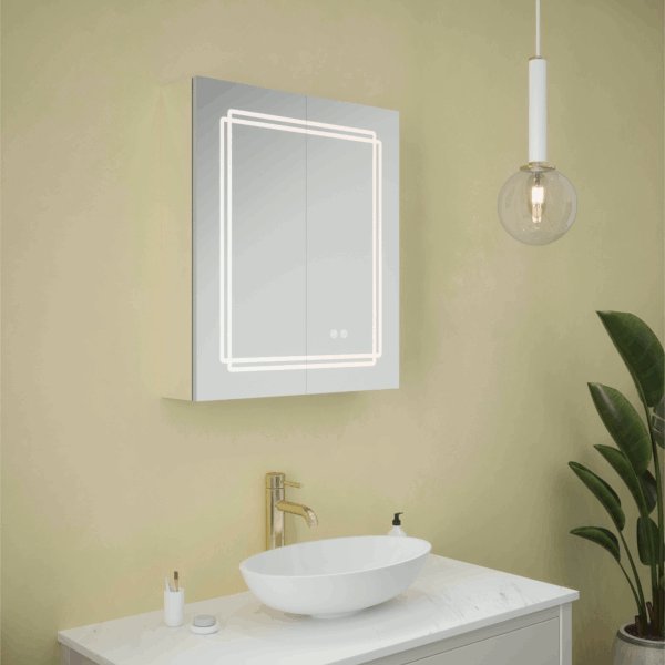 Calgary Double Tunable Bathroom LED Mirror