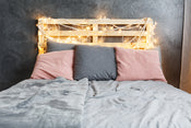 5 DIY Light Ideas for Your Bed Headboard