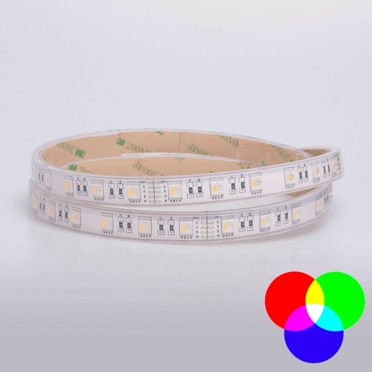15W IP67 RGB & Single Colour LED Tape For External Use
