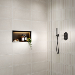 Linear LED Shower Niche Boxes