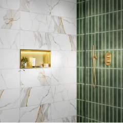 Linear LED Shower Niche Boxes