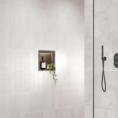 Linear LED Shower Niche Boxes