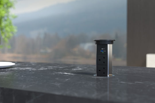 PowerTech Ascend Motorised Pop Up Socket