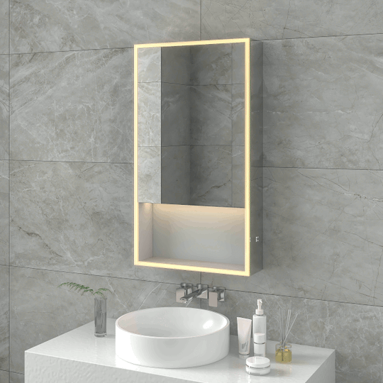 Sorrellis Aurelian Tunable LED Mirror Cabinet With Speaker