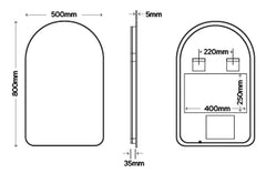 Arcus Tunable LED Bathroom Mirror