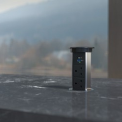 PowerTech Ascend Motorised Pop Up Socket