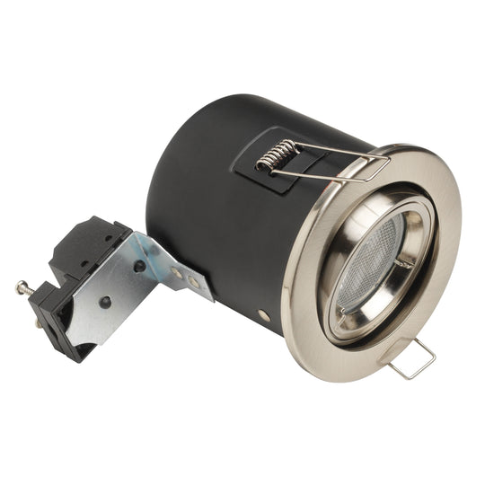 GU10 Fire Rated Ceiling Spotlight - Tilt