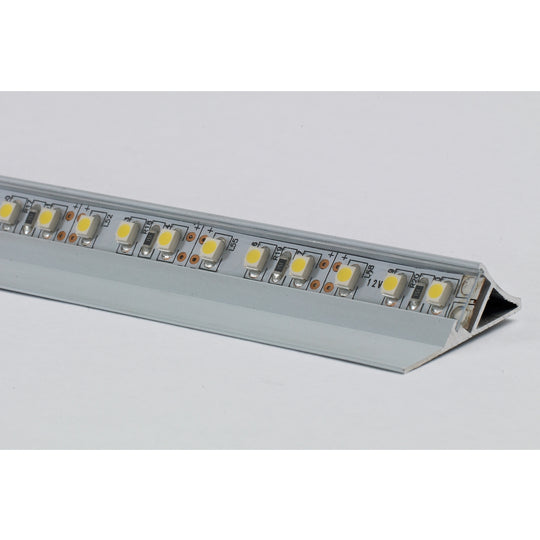 LED Aluminium Extrusion - Angled Surface Mounted
