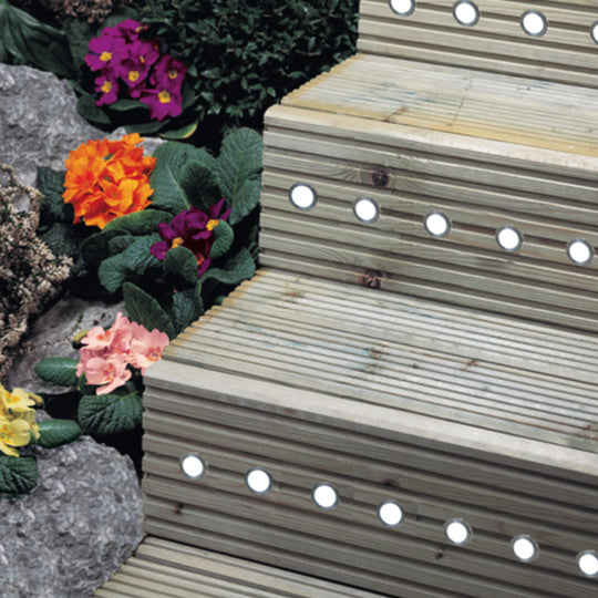 LED 10 Light Patio Lighting Set