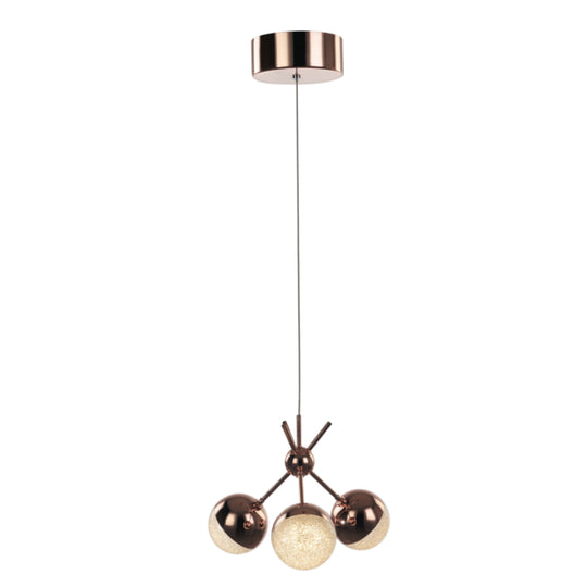 Eclipse 3 Light Cluster LED Ceiling Pendant Light, IP20 Rated