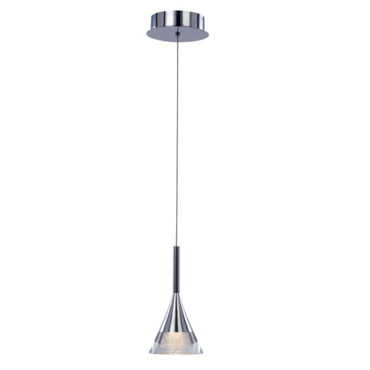 Jewel, Single Light Round LED Drop Ceiling Pendant, IP20 Rated