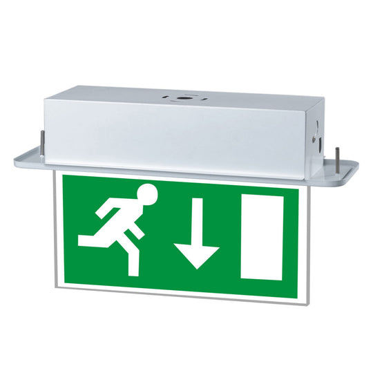 LED Recessed Ceiling Emergency Exit Signs