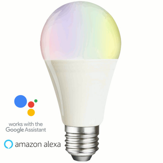 LED GLS Bulb Colour Changing & CCT Smart WiFi Lamp