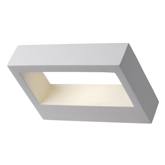 Cordoba - Gypsum Rectangular LED Wall Light