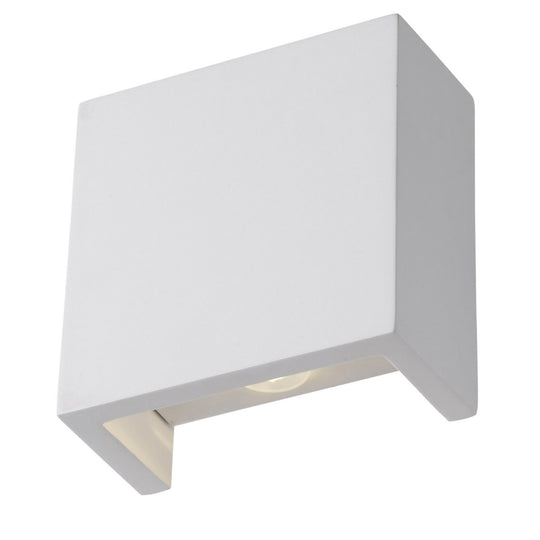 Sevilla - Gypsum Square Up/Down LED Wall Light