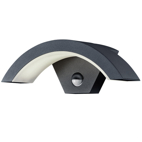 Ohio - IP54 9W LED Garden Wall Lights With PIR Sensor