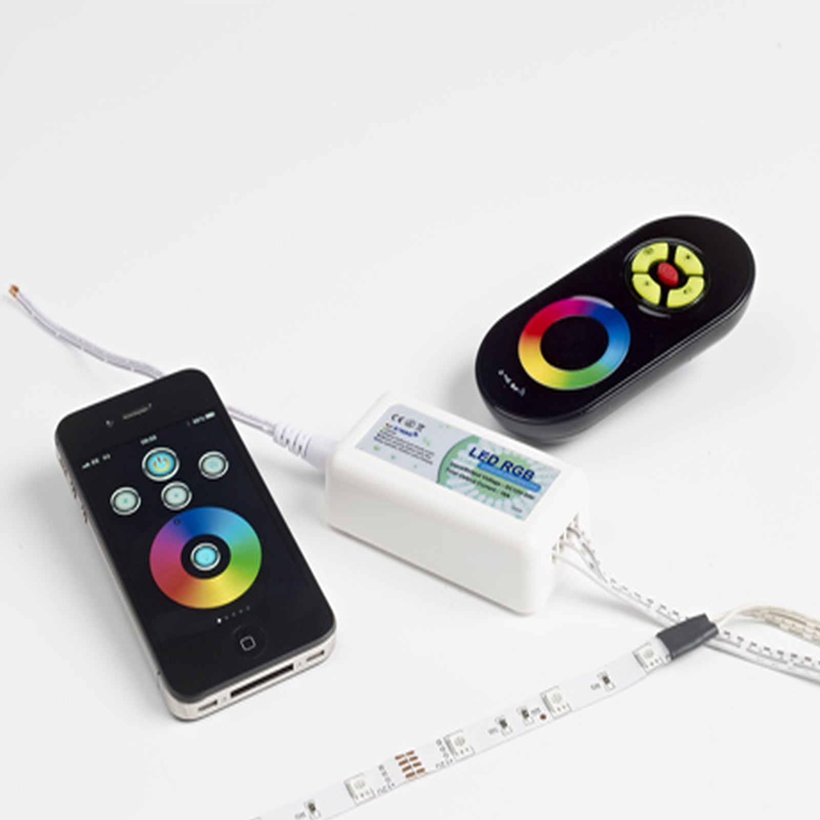 Remote Colour Control RGB LED Colour Control With Remote & WIFI APP