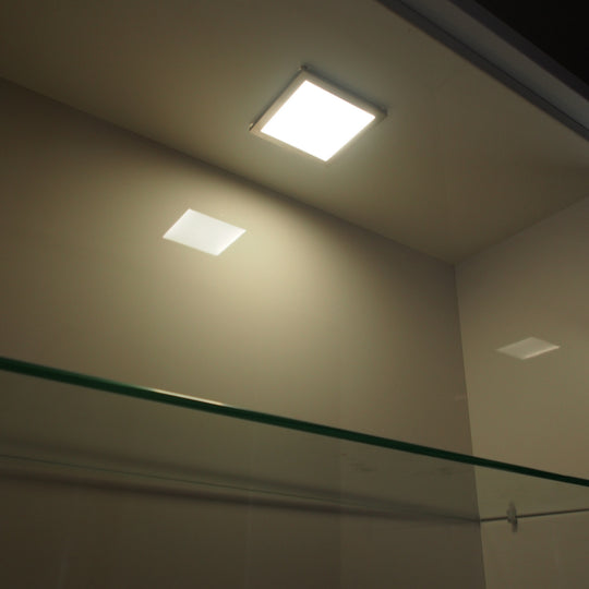 Sirius - Under Cabinet High Output LED Flat Panel Square Light