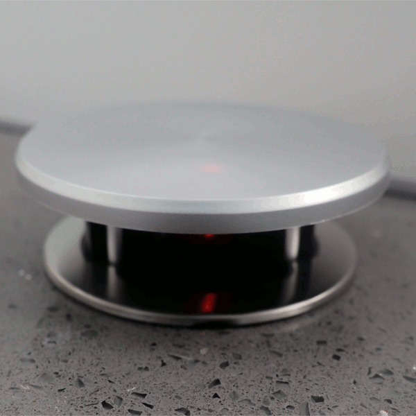 Power Tech Pop Up Socket With Qi Charging - 3 x UK pug & 2 x USB Port