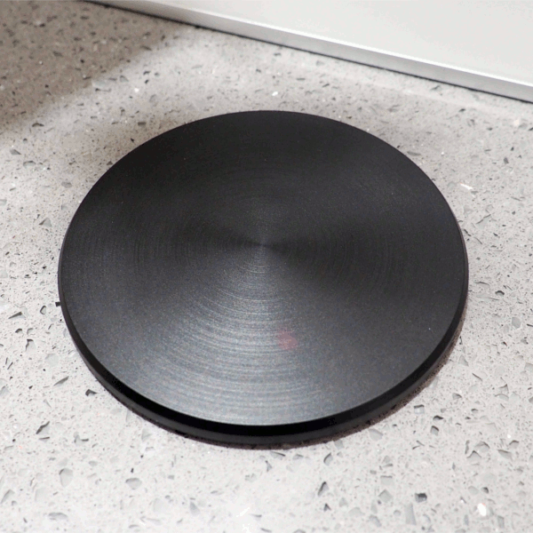 Power Tech Pop Up Socket With Qi Charging - 3 x UK pug & 2 x USB Port