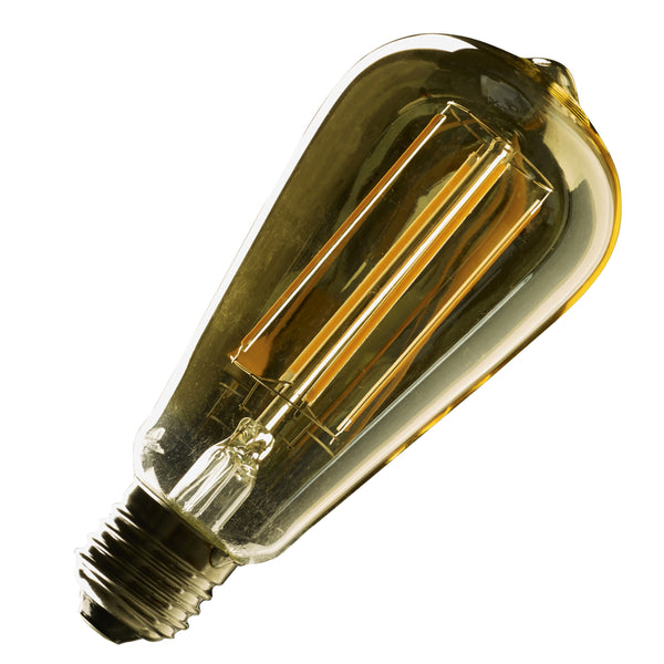 E27 Dimmable Vintage ST64 LED Filament Bulb